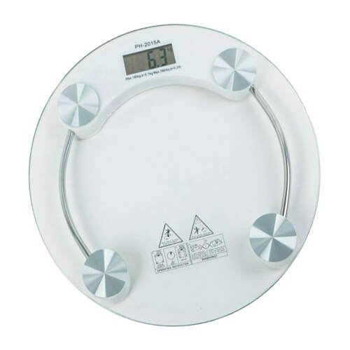 Trimmer Glass Digital Bathroom Bodyweight Weighing Scale for Home, Gym,  Fitness, Clear
