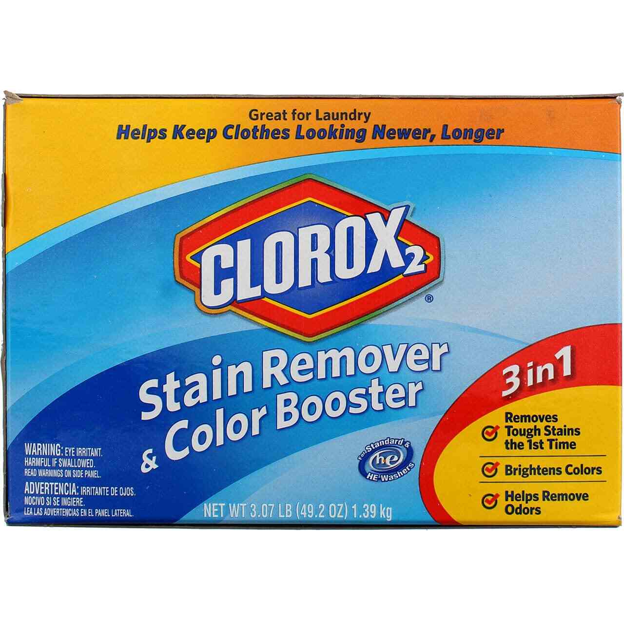 Clorox2 Detergent Powder 1.39 Kg Box, USA