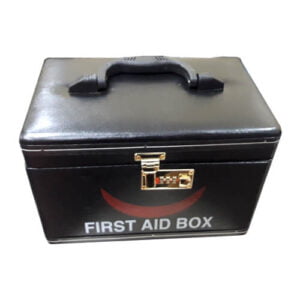 Family First Aid Box – Black Color 12″X7″