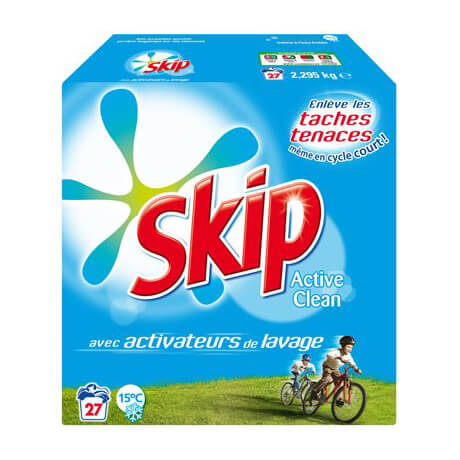 SKIP Active Clean Detergent Powder, 2.22 Kg Unilever