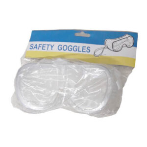 Safety Goggles Transparent Color With Rubber