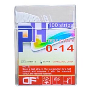 DF Universal pH Test Paper Strip (pH 0-14)100 Strips/Box