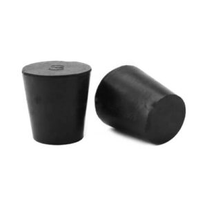 1 Pair Solid Rubber Cork for Conical Flask