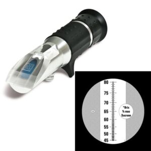 Optical Handheld Refractometer, Eclipse Brix 45-80, SKU: 45-05