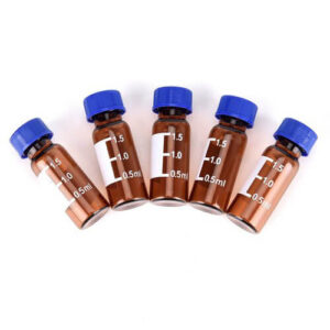 2ml Amber Glass Vials HPLC vial 100Pcs/Pkt