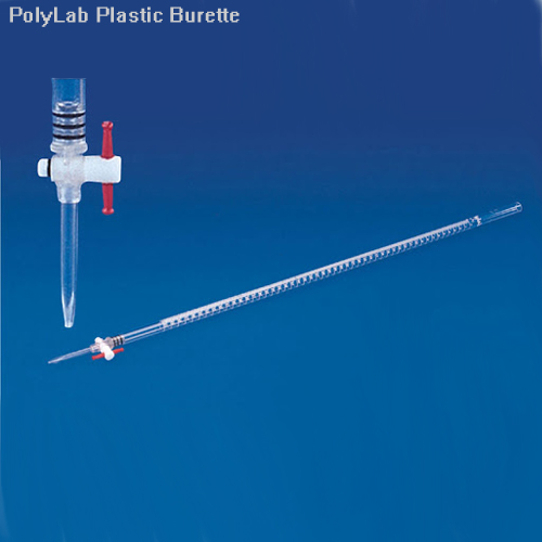 PolyLab Plastic Burette 50ml