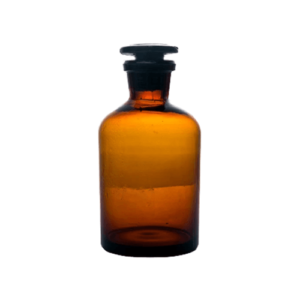 Amber Glass Reagent Bottle 250ml Narrow Mouth