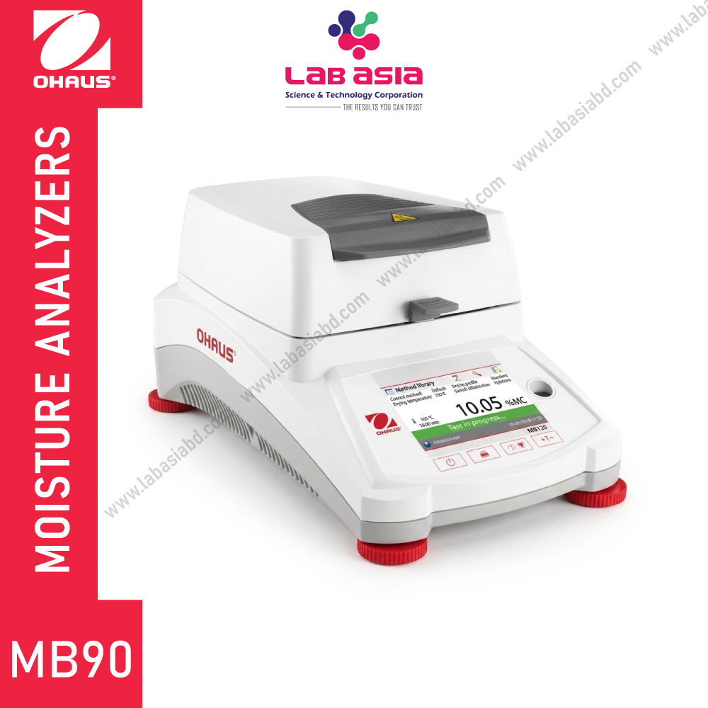 OHAUS MB90 Halogen Moisture Analyzer for Laboratory Testing